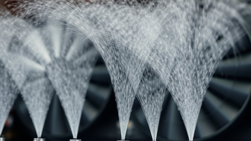 fluid dynamics of spraying