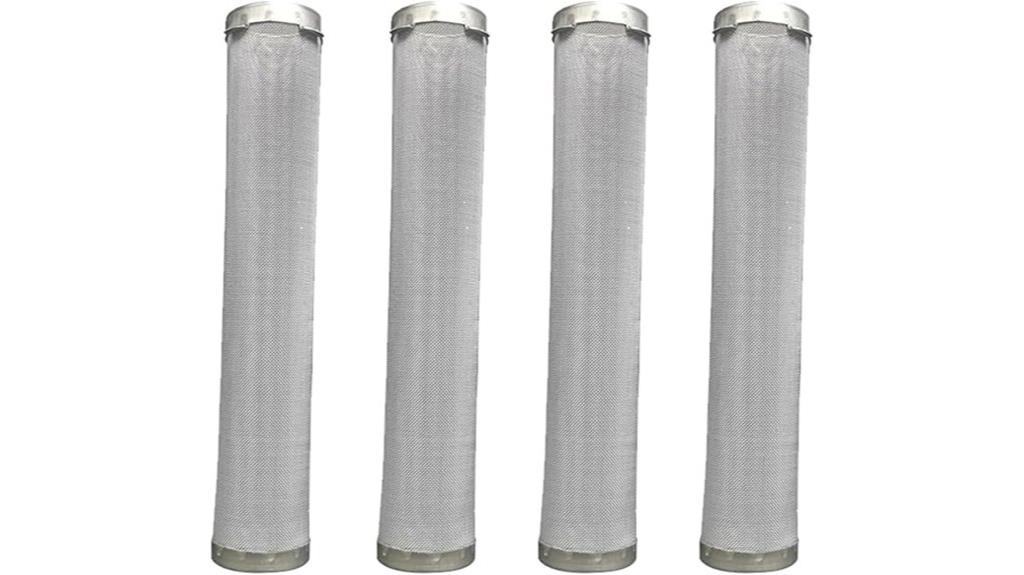 four pack airless filter