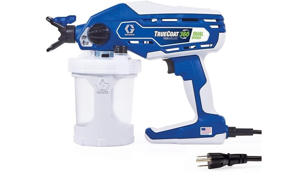 graco truecoat 360 paint sprayer