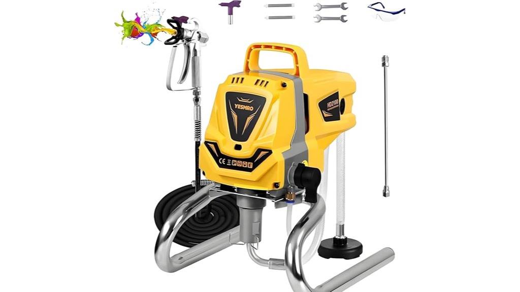 high power airless sprayer