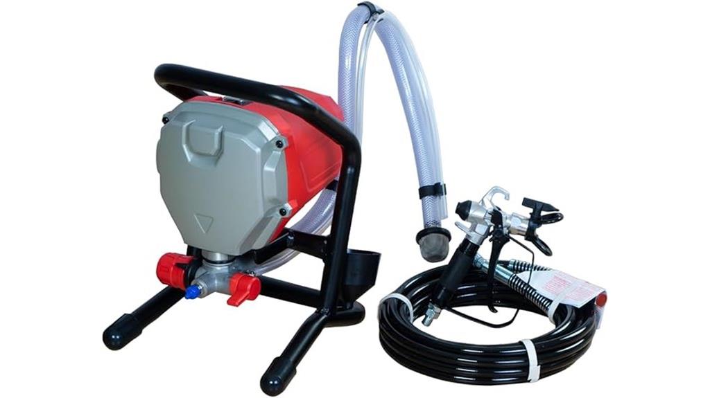 high pressure airless sprayer
