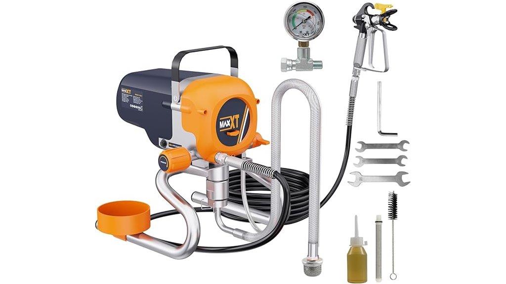 high pressure airless sprayer