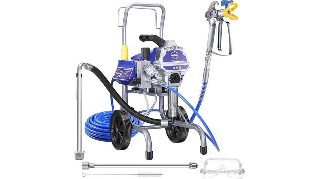 high pressure airless sprayer