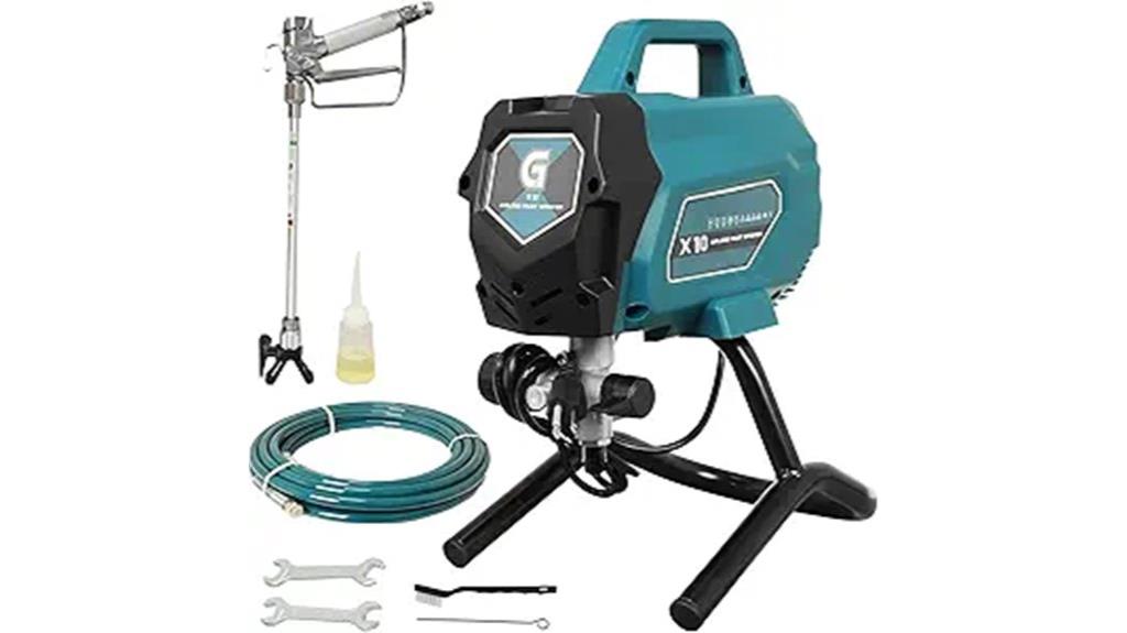 high pressure airless sprayer