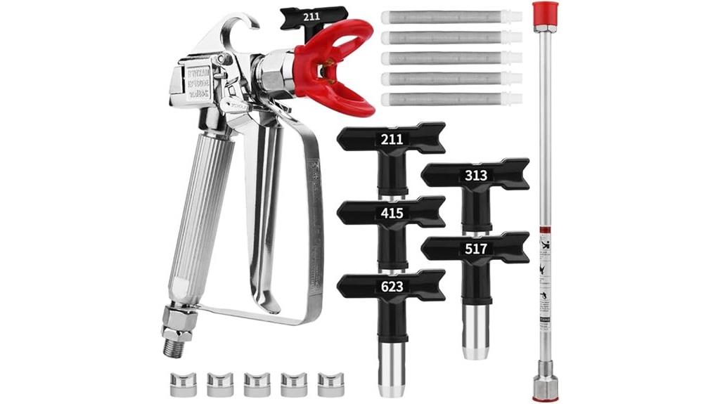 high pressure spray gun