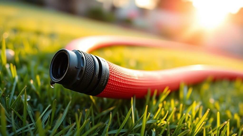 longer hoses reduce water pressure