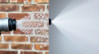 optimal pressure for spraying
