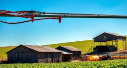outdoor agricultural spraying