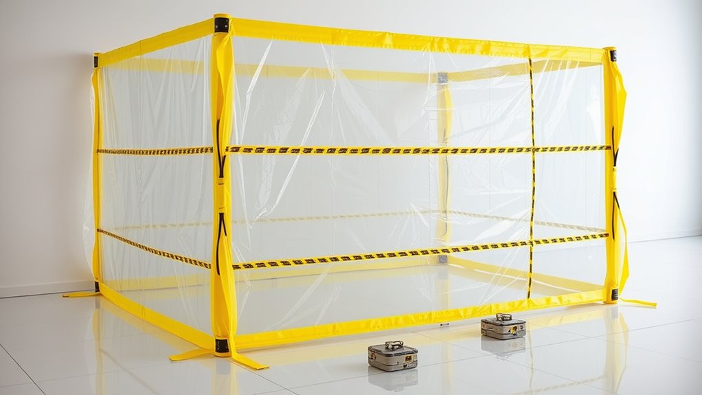portable containment and sealing