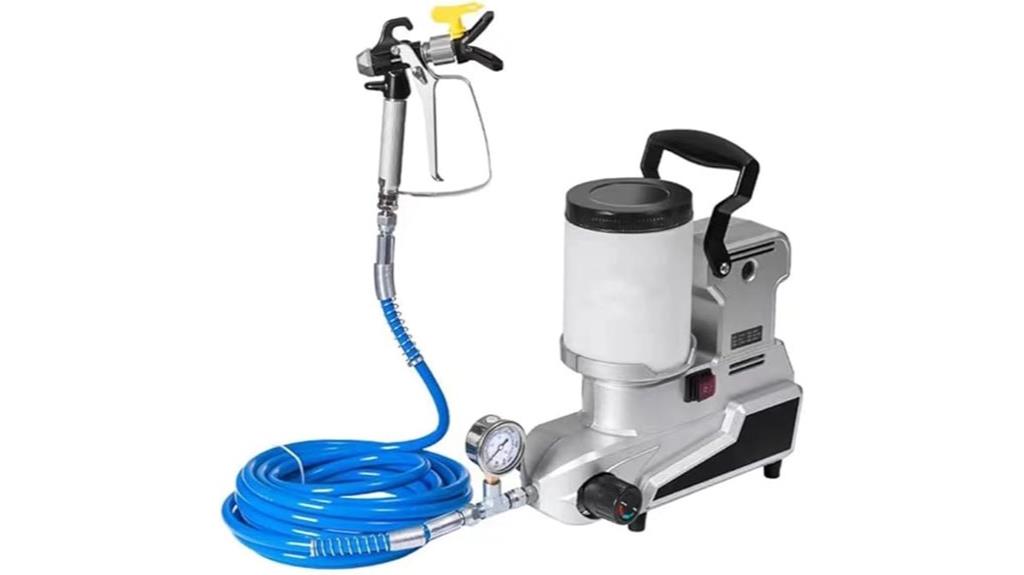 powerful 1600w airless sprayer