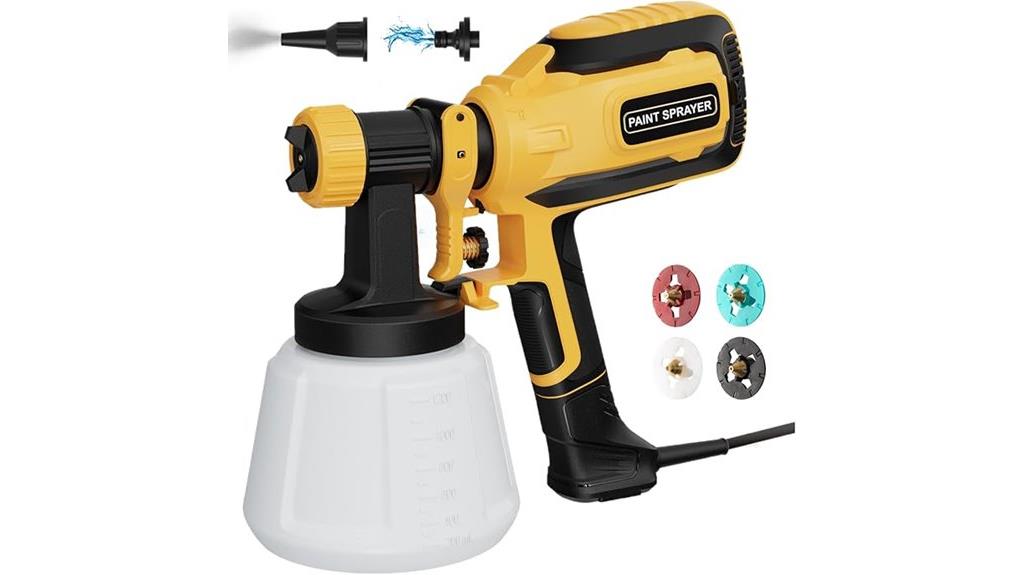 powerful 700w hvlp sprayer