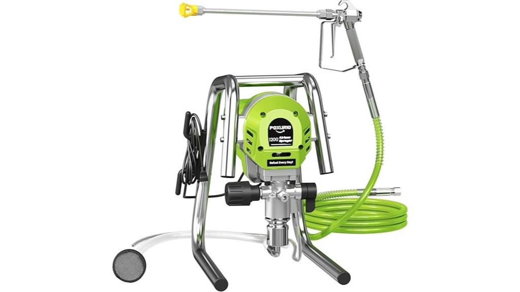 powerful airless sprayer kit