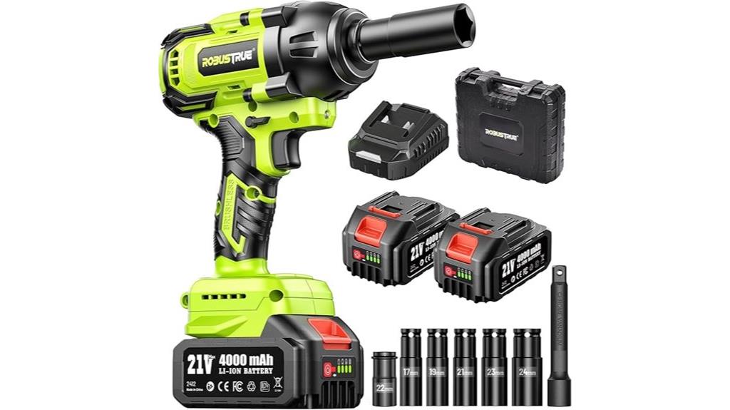 powerful cordless impact wrench
