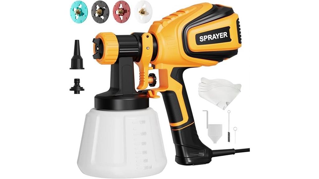 powerful hvlp paint sprayer