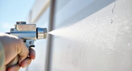preventing spray flash off