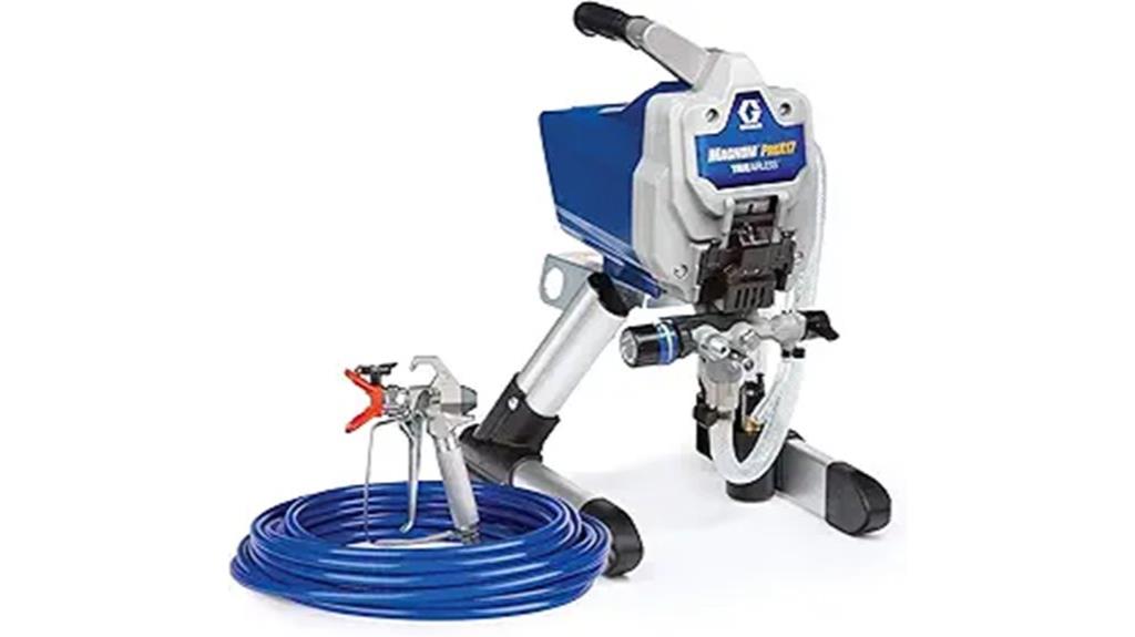 professional grey blue sprayer
