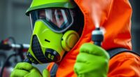 protective gear for spraying
