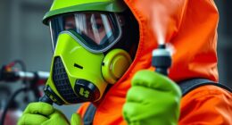 protective gear for spraying