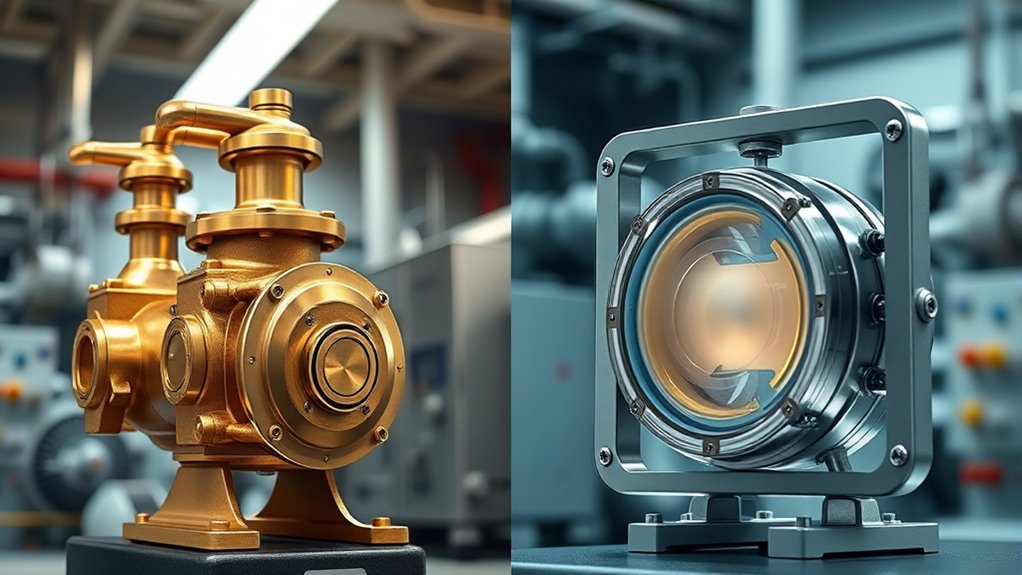 pump types differences and applications