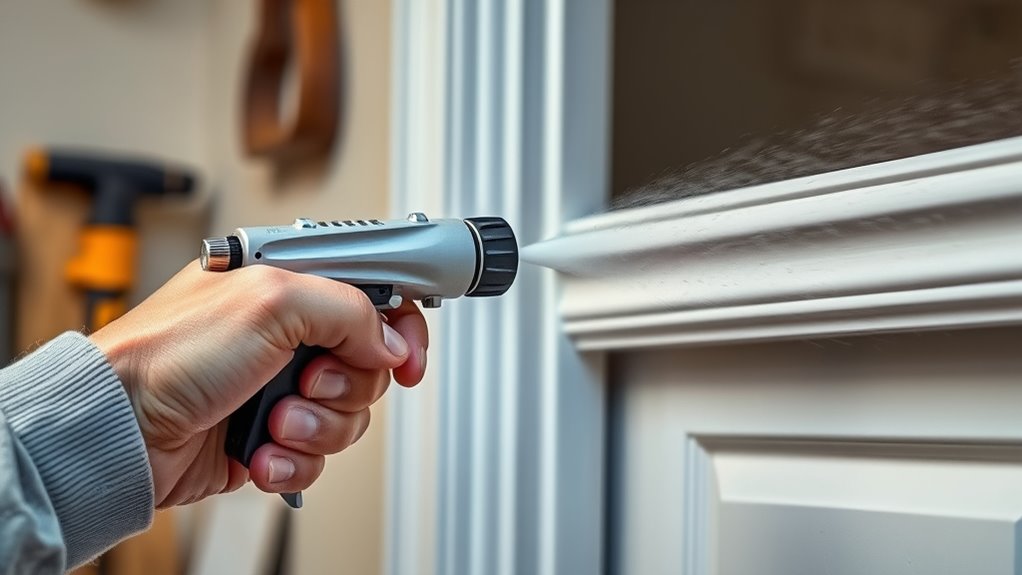 spray accuracy and control