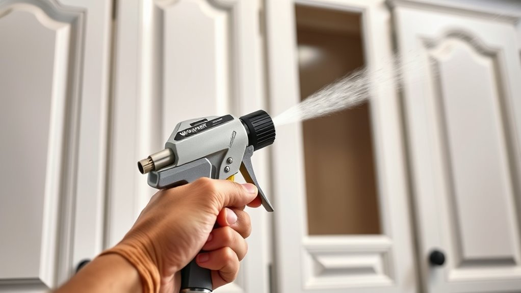 spray control and versatility