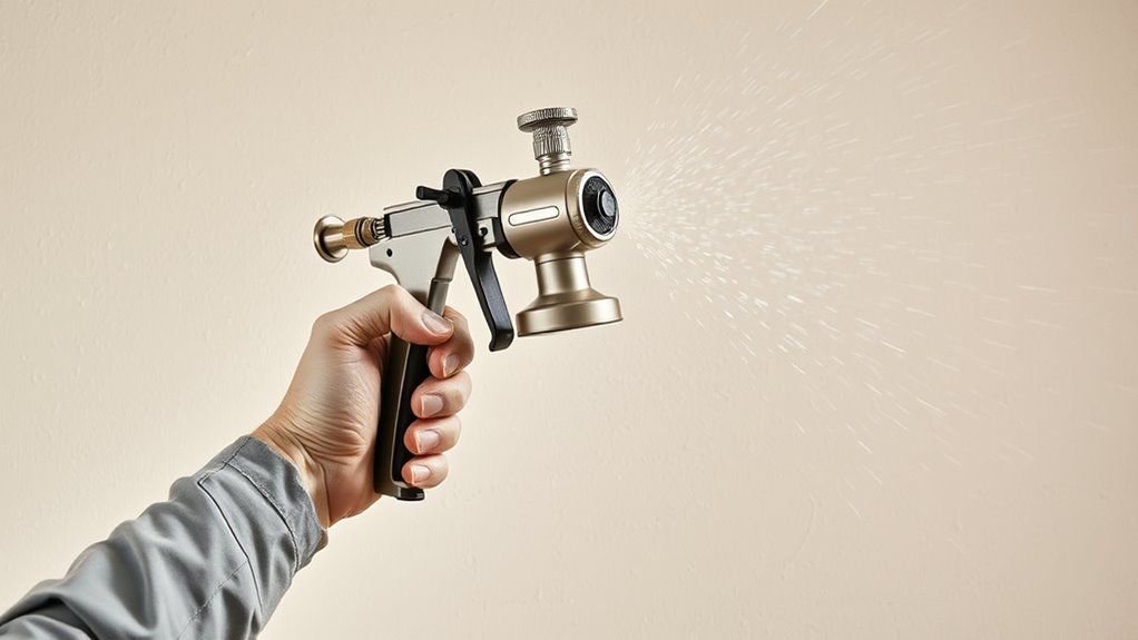spray power and versatility