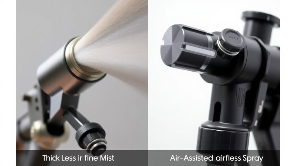 spray technology comparison
