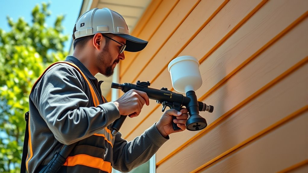 sprayer features for wood