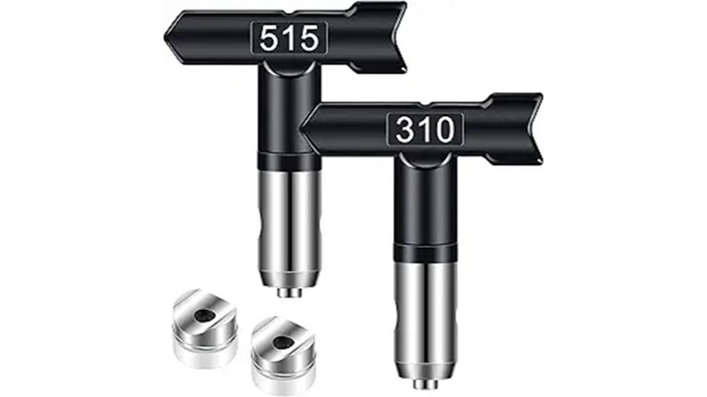 two piece spray tips