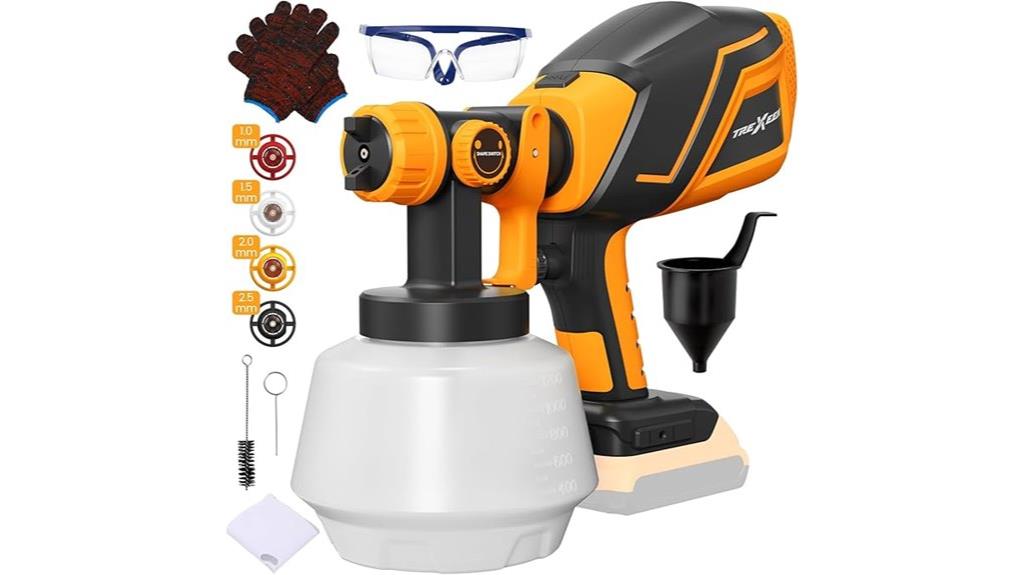 wireless 20v paint sprayer