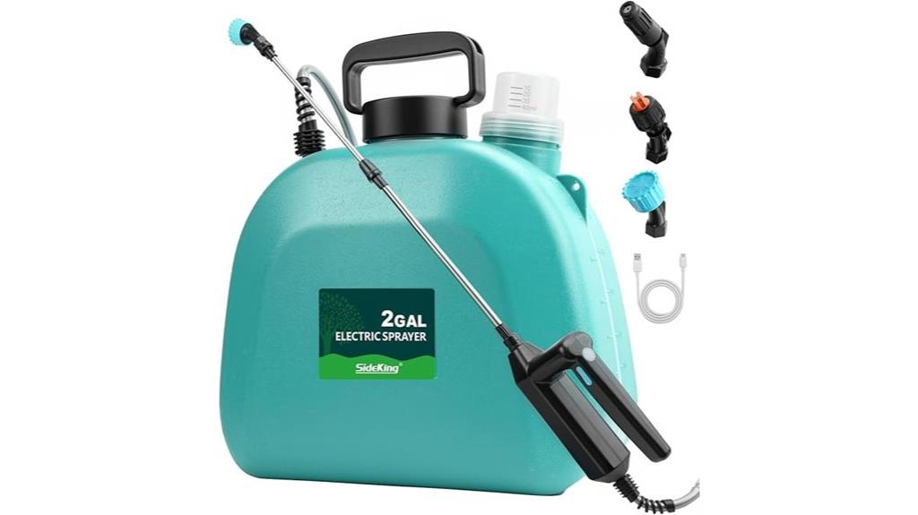 wireless 2 gallon garden sprayer