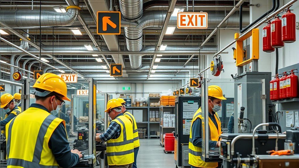 adhering to safety standards