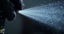 adjusting spray consistency