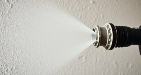 airless spray for textures