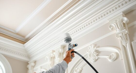 applying decorative crown molding