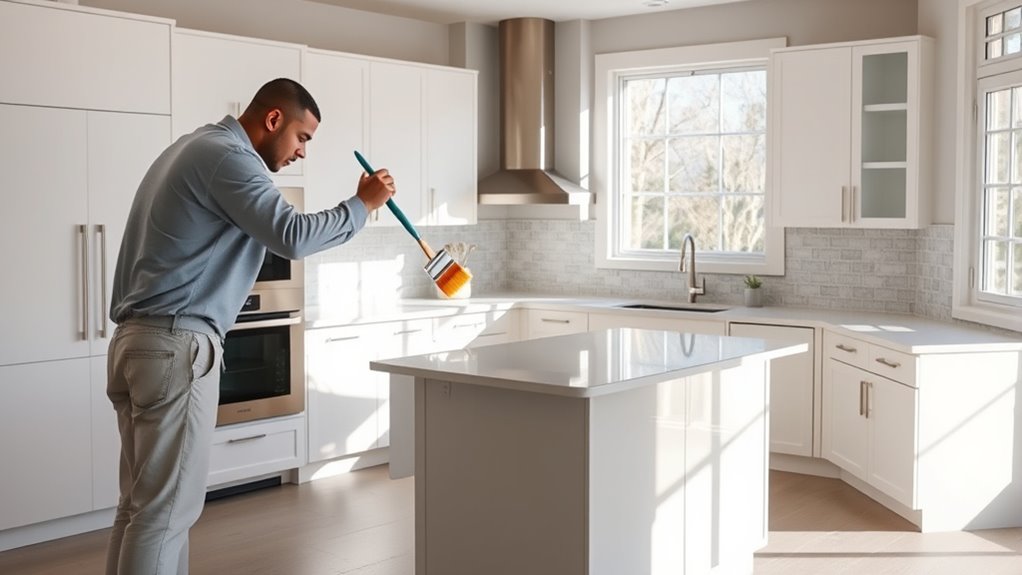 careful painting and preparation