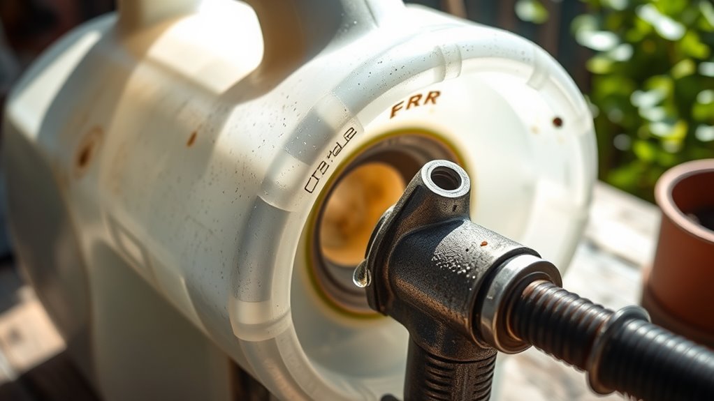 check hoses and pump