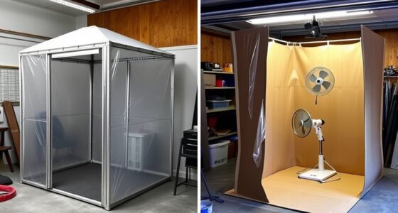 comparison of spray shelters