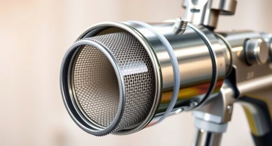 filters ensure spray quality