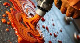 handling thick viscous coatings