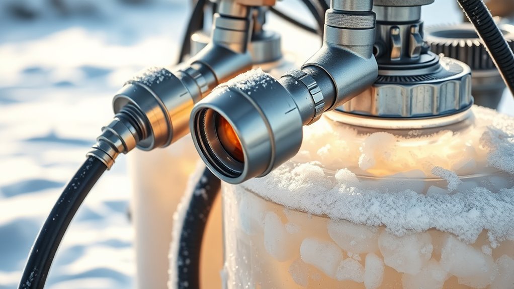 heated cold weather sprayers