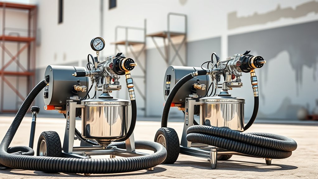 heavy duty spray equipment