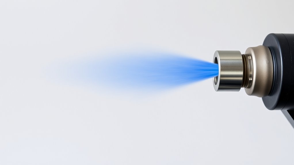 high pressure spray tip control