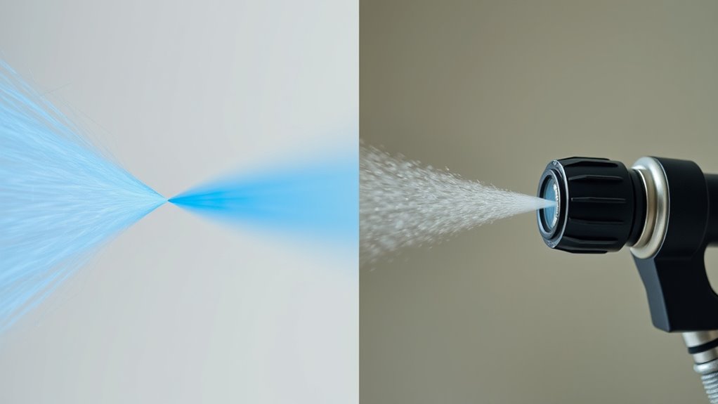 high volume vs low volume sprayers