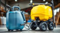 indoor and outdoor sprayer types