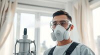 indoor spraying ventilation protection
