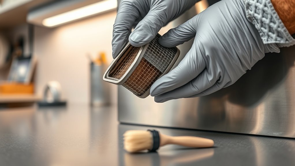 maintain filters and tips