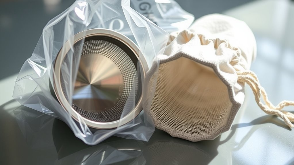 paint filtration with strainers