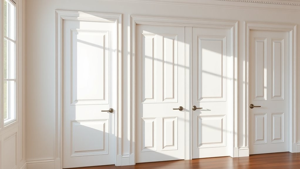 painting interior panel doors