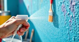 practice water spray technique